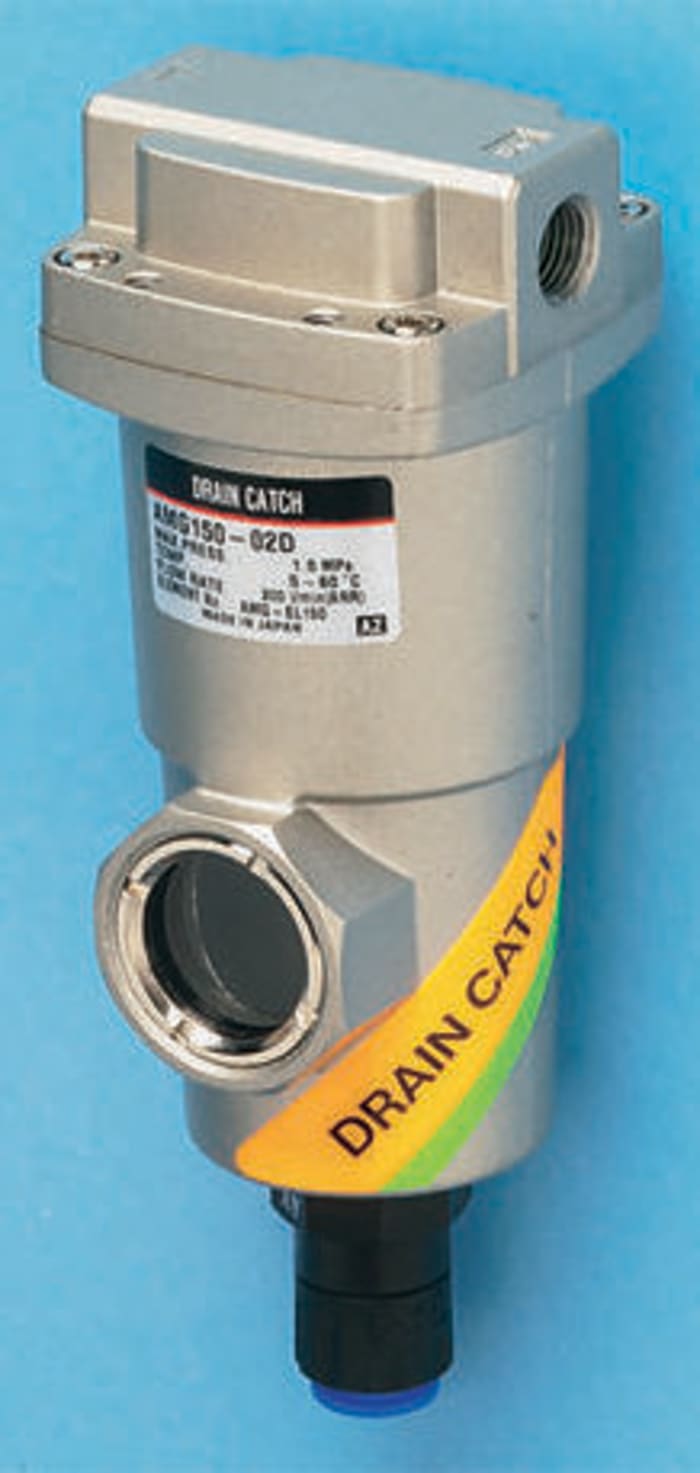 SMC 3500 L/min G 1 Pneumatic Separator, 0.15MPa to 1.5 MPa