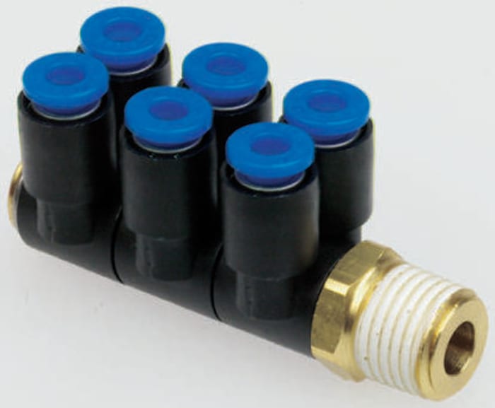 SMC KQ Series, Threaded-to-Tube Connection Style