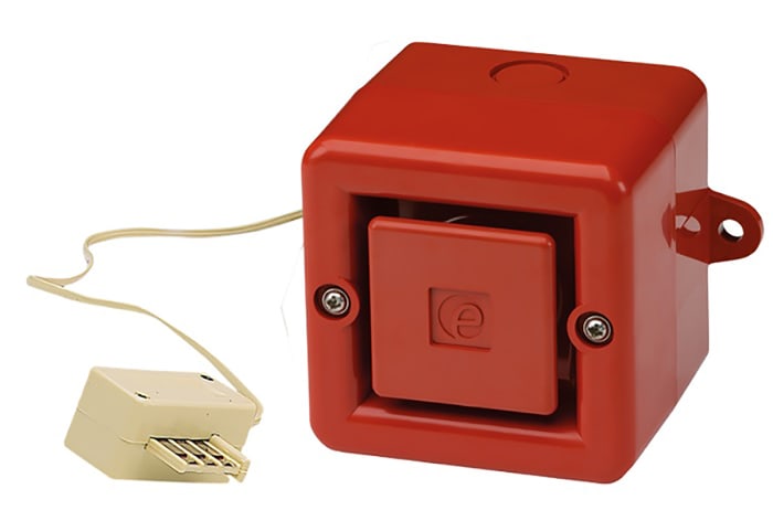 AE & T YOTEL4 Series Surface Mount Electronic siren for phone, 100dB at 1 m, IP66, AC, 3-Tone