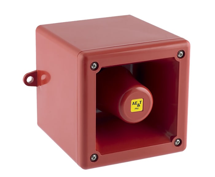 AE & T T105N Series Surface Mount Electronic Sounder, 10 → 30 V dc, 112dB at 1 m, IP66, AC, DC, 32-Tone