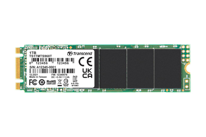 256GB, M.2 2280 SSD, SATA3 B+M Key, 3D T