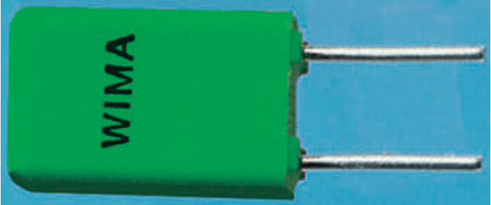 Condensateur à couche mince WIMA FKP2 2.2nF 63 V ac, 100 V dc ±5%