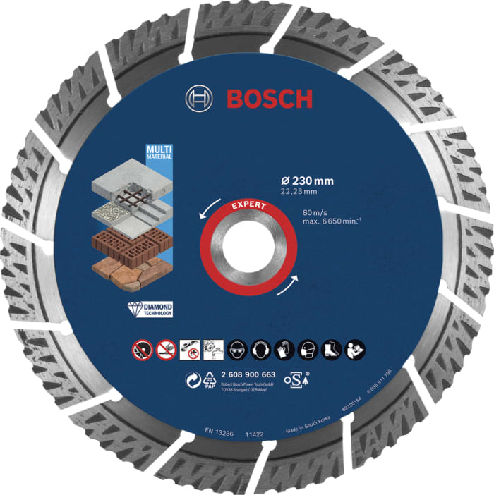 2608900663 Bosch | Bosch Best for Universal Diamond, 230 mm x 2.4 mm ...