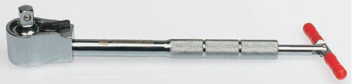 RS PRO 3/8 in Square Socket Wrench with T-Handle Ratchet Handle
