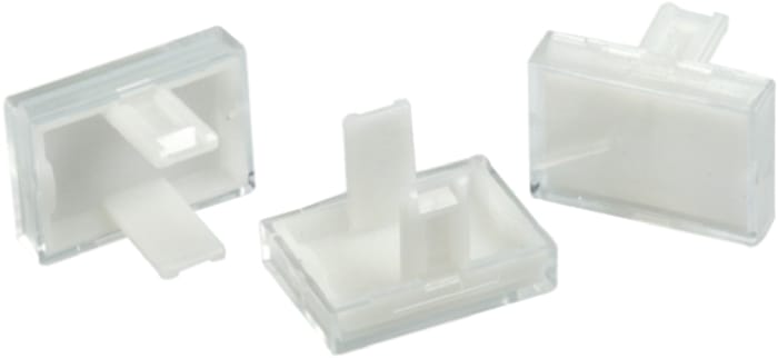 EAO Clear Rectangular Push Button Lens for Use with 31 Series