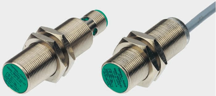 Pepperl + Fuchs Inductive Threaded Barrel Proximity Sensor, M30, 10 mm Detection, NPN NO, 5 → 36 V dc