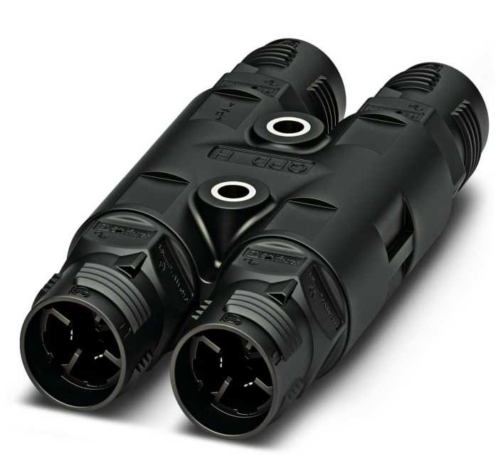 Phoenix Contact 4-Way H Distributor Female for Cable, 4 Row