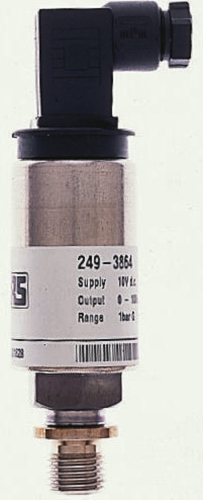 Gems Sensors Pressure Sensor, 1bar Min, 9bar Max, Analogue Output, Gauge Reading