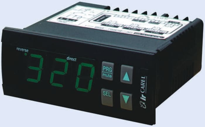 Contrôleur de température Marche/Arrêt, 75 x 33mm, Entrée RTD, 12→24 V (c.a./c.c.), -99 → +600 °C
