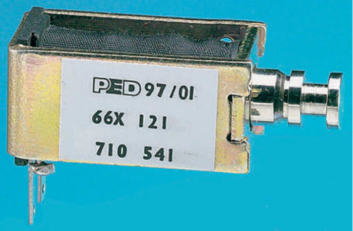BLP Linear Solenoid, 5 V dc, 30 x 14 x 16 mm