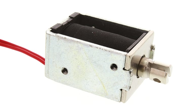 Electroaimant linéaire BLP 12 V c.c., course 10mm 37 x 20,3 x 26 mm