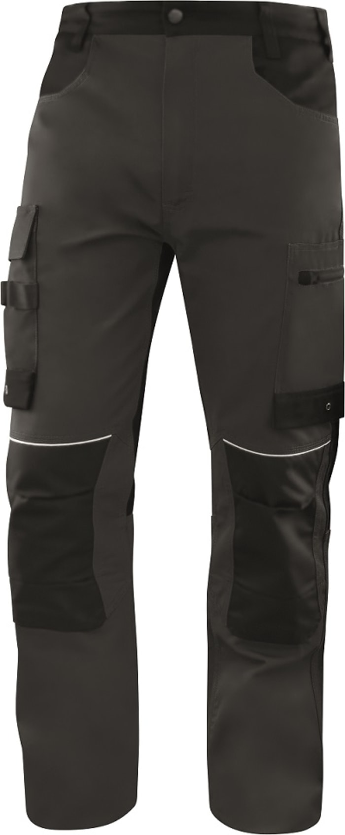 Delta Plus Mach 5 Unisex Work Trouser Green, White, Yellow, Black 74 to 82 cm Waist 81cm Leg