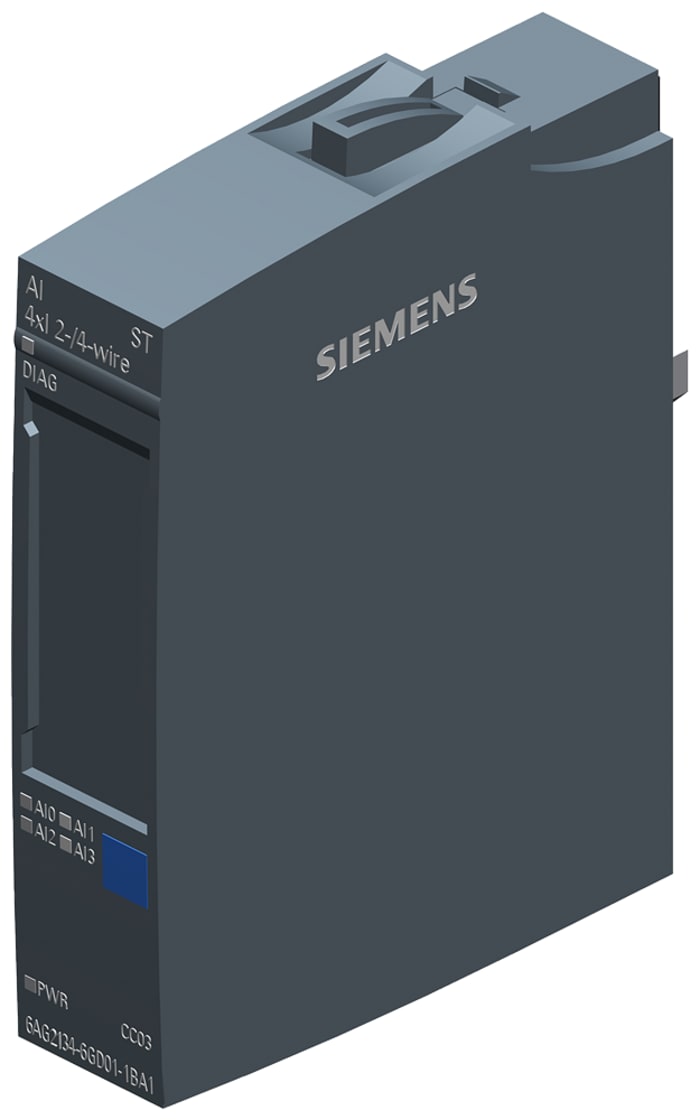 Módulo de entrada analógica Siemens 6AG213, para usar con ET 200SP tipo Analógico
