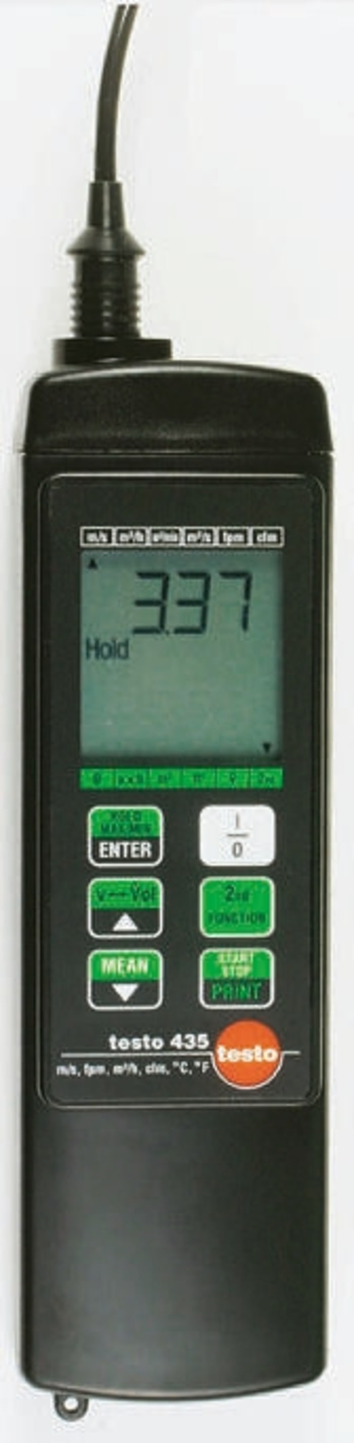 Testo 435 2-function handheld anemometer