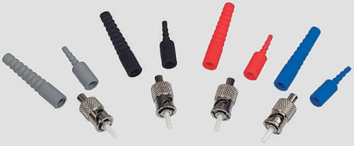 Connecteur pour fibre optique ST, Multimode, taille de la fibre 125μm