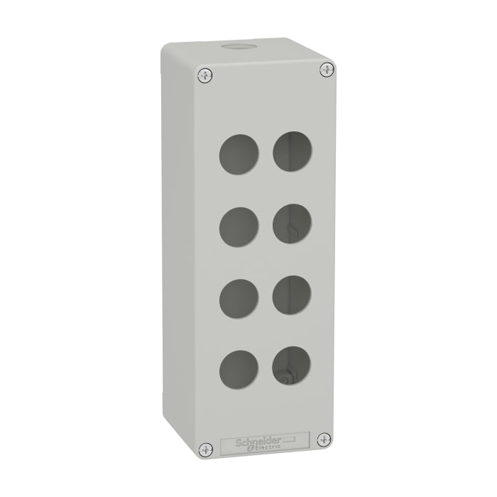 Schneider Electric Grey Metal General Purpose Enclosure, IP65, IK07, Grey Lid, 220 x 80 x 77mm