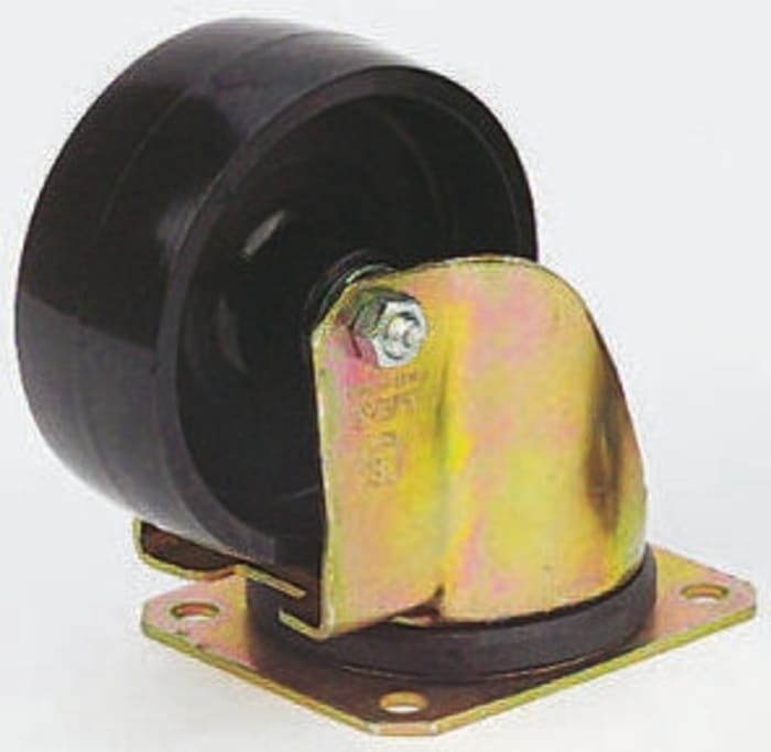 M/duty nylon SW castor w/TP,100mm 200kg