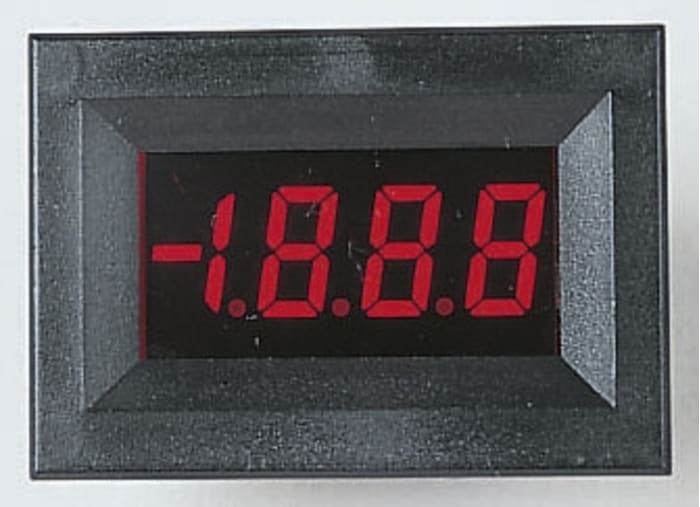 Murata Power Solutions Digital Voltmeter, LED Display 3.5-Digits