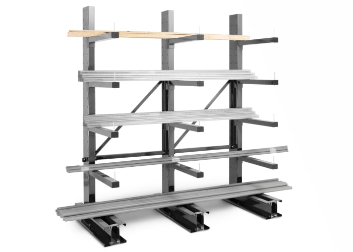 ZFNIVSUPCANTML80A Manorga | Manorga Steel Dark Grey Storage Racking ...