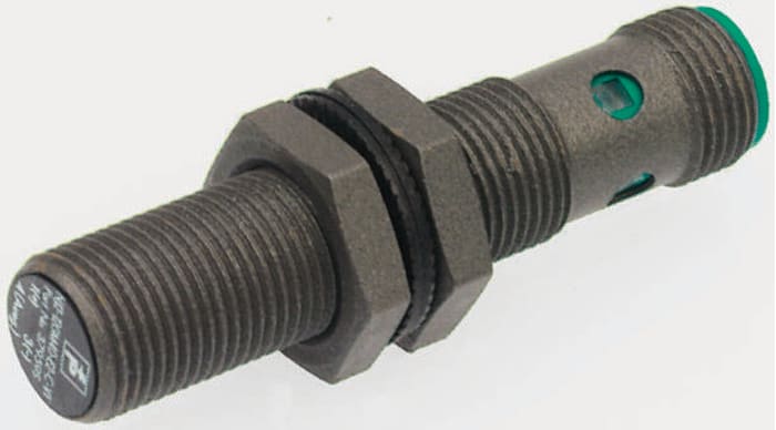 Pepperl + Fuchs Inductive Threaded Barrel Proximity Sensor, M18, 5 mm Detection, PNP NO, 10 → 30 V dc