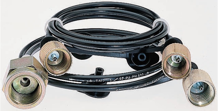 M16x1/2inBSP testpoint microbore hose,1m