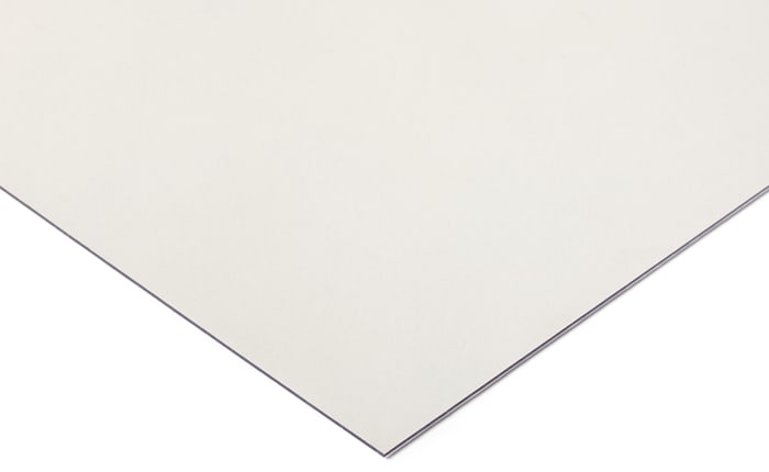 Şeffaf Polikarbon (PC) Levha, 1,25m x 2mm x 610mm