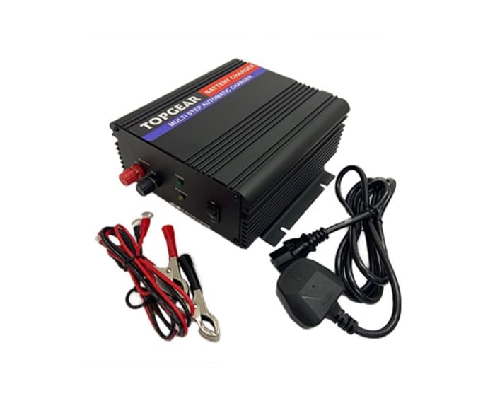 Chargeur de batterie Au plomb Plomb RS PRO, recharge 2 piles , 27.4V, avec prise EU, UK