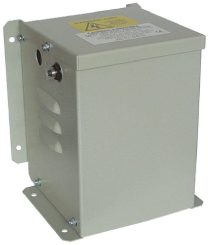 Transformador de aislamiento Carroll &amp; Meynell CM1500WM0, 750VA, 230V ac, ±110V ac, 8.18A, CM1500WM0