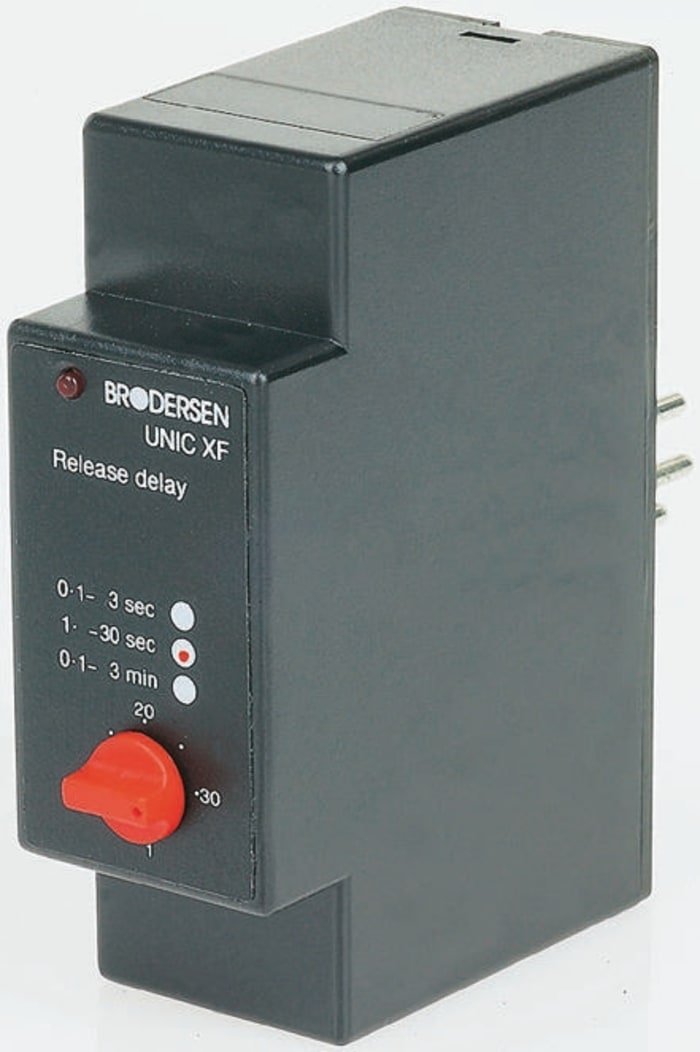 Timer Relay DPDT 2kontaktové 1 funkce 11kolíkový konektor DPDT 110V ac