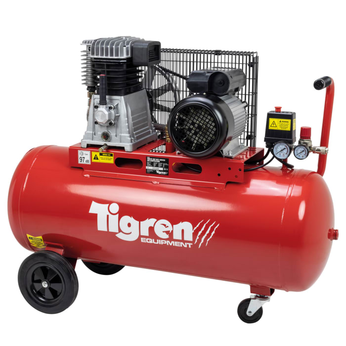 04396 SIP | SIP 3HP 100L Air Compressor, 150psi, 65kg | 262-9227 | RS