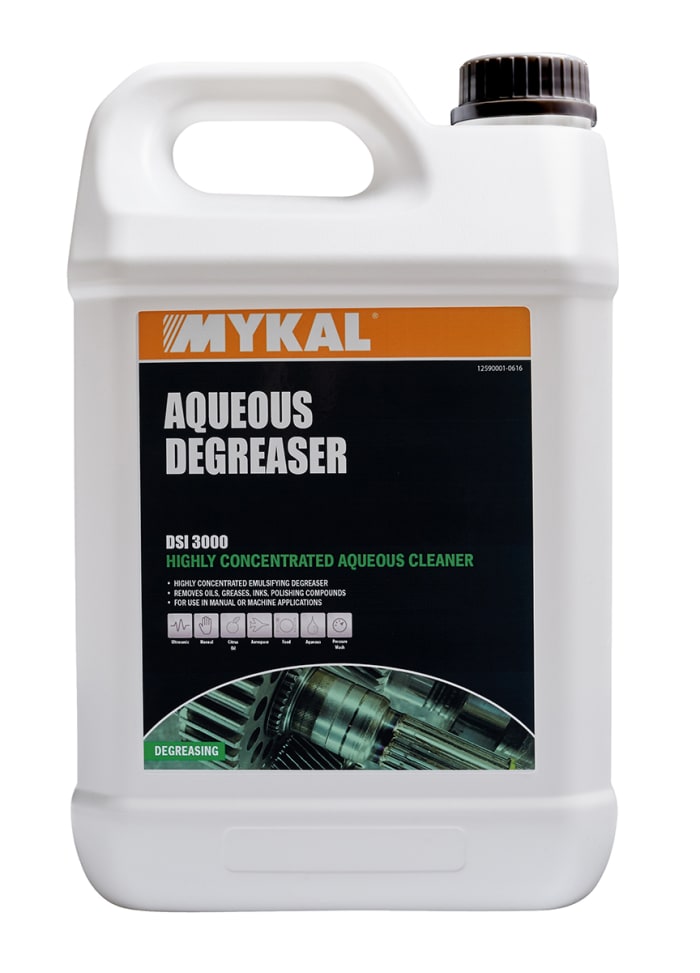Mykal 5 L Büyük Kap Hassas Temizleyici ve Yağ Sökücü (Degreaser), Makineler İçin