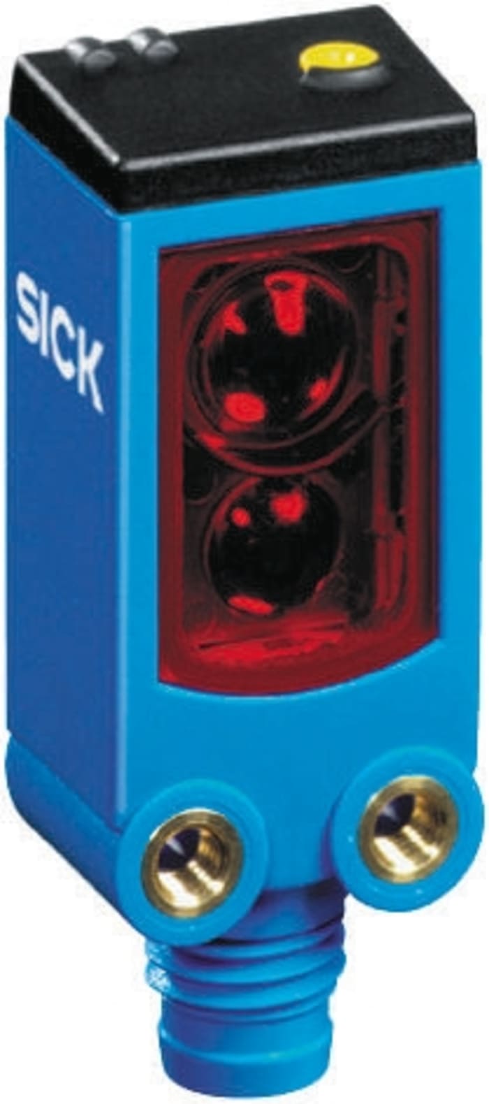 Fotocélula rectangular Sick, Sistema Reflex, alcance 10 mm → 4 m., salida NPN, Conector de M8 3 clavijas, IP66,