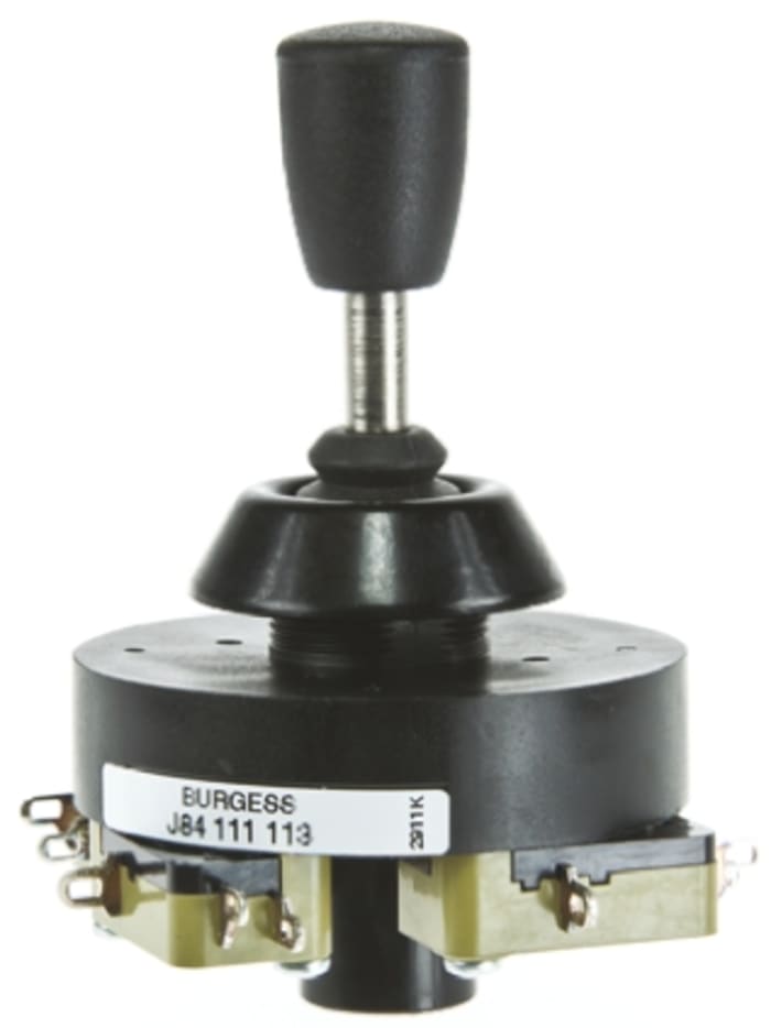Saia-Burgess 4-Axis Joystick Switch Knob, Momentary, IP67 250V ac/dc