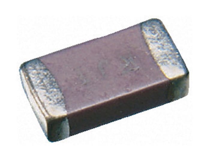 KEMET 10nF MLCC 50V dc ±10% Toleranslı , Dielektrik Malz. X7R, Serisi: C, Ç. Sıcaklığı: +125°C