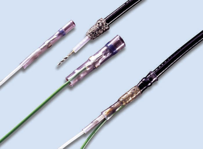 TE Connectivity Transparent Polyolefin Solder Sleeve 33mm Length 3.3 → 6mm Cable Diameter