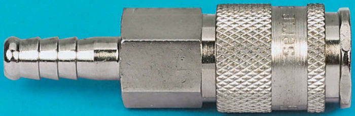 Legris Brass Male Pneumatic Quick Connect Coupling, 6mm Hose Barb