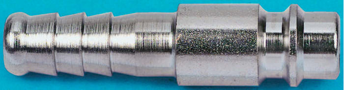 RS PRO Brass, Steel Male Pneumatic Quick Connect Coupling, 10mm Hose Barb