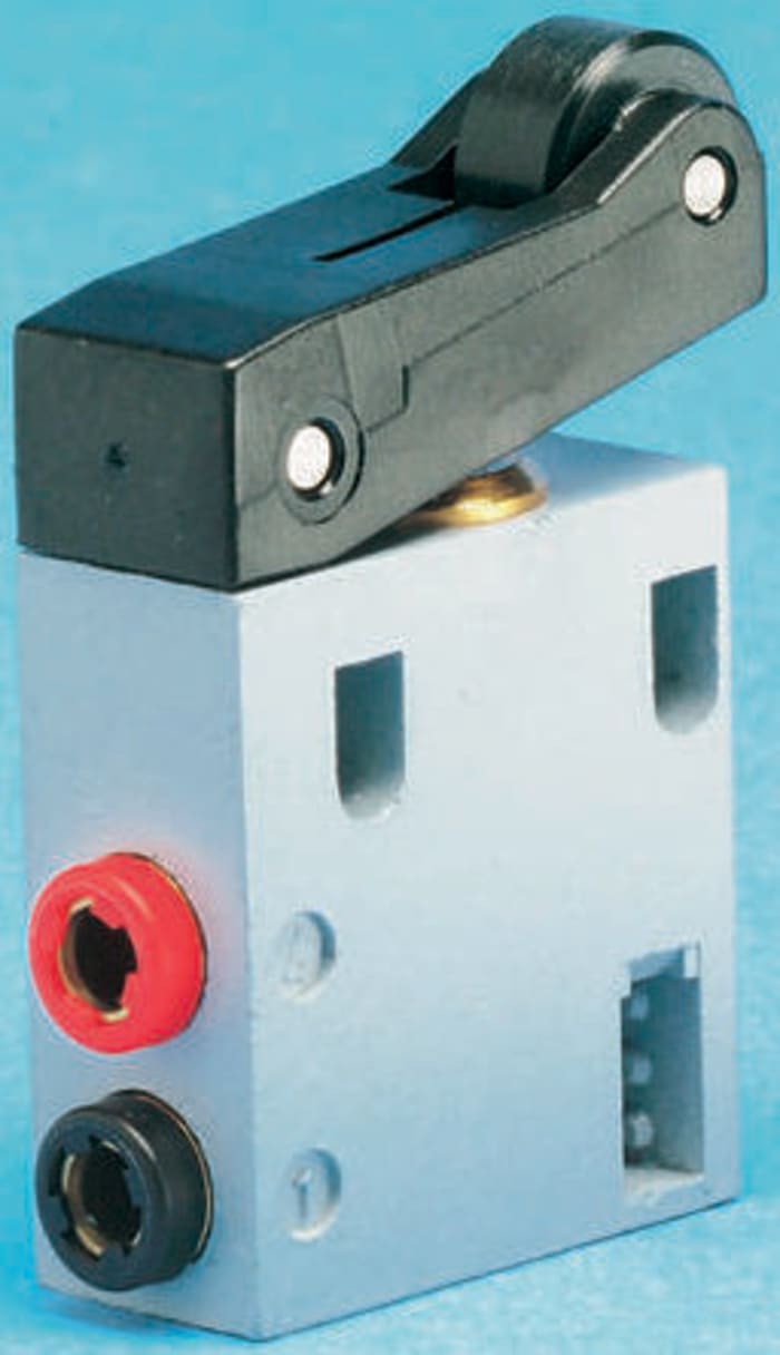 4mm 3 port NC mech roller lever valve