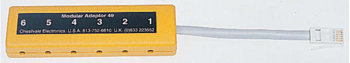 Tempo Telecom Test Equipment BT Plug to 4 mm Socket Adapter for BT Style Socket