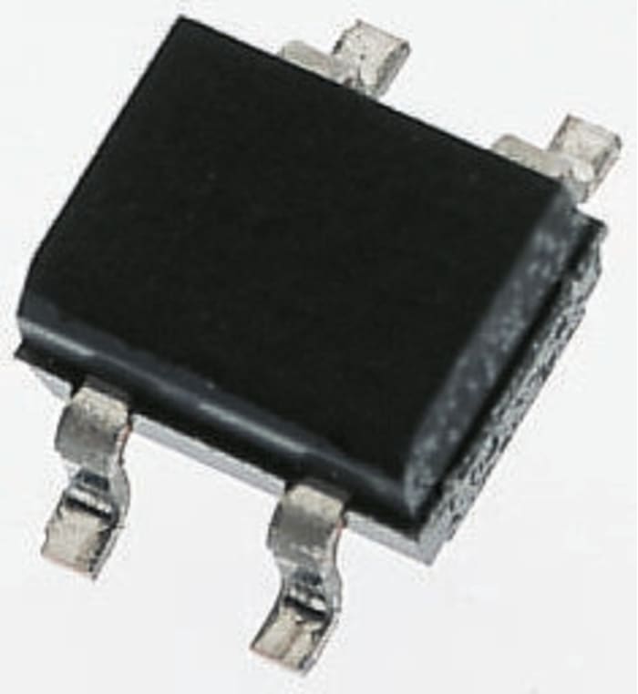 Vishay Bridge Rectifier, 800mA, 200V, 4-Pin