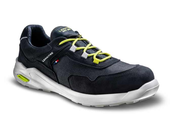 Chaussures de sécurité PLANET BAS, Noir, Blanc Mixte Composite LEMAITRE SECURITE, T40 6.5