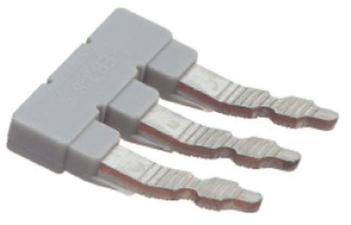 Phoenix Contact EB 3- 8 Series Insertion Bridge for Use with DIN Rail Terminal Blocks