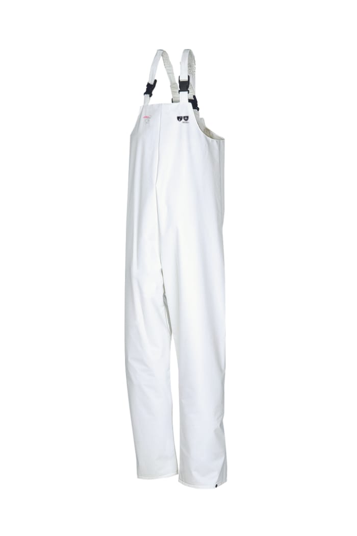 Sioen Killybeg 's White Bib & Brace Overalls