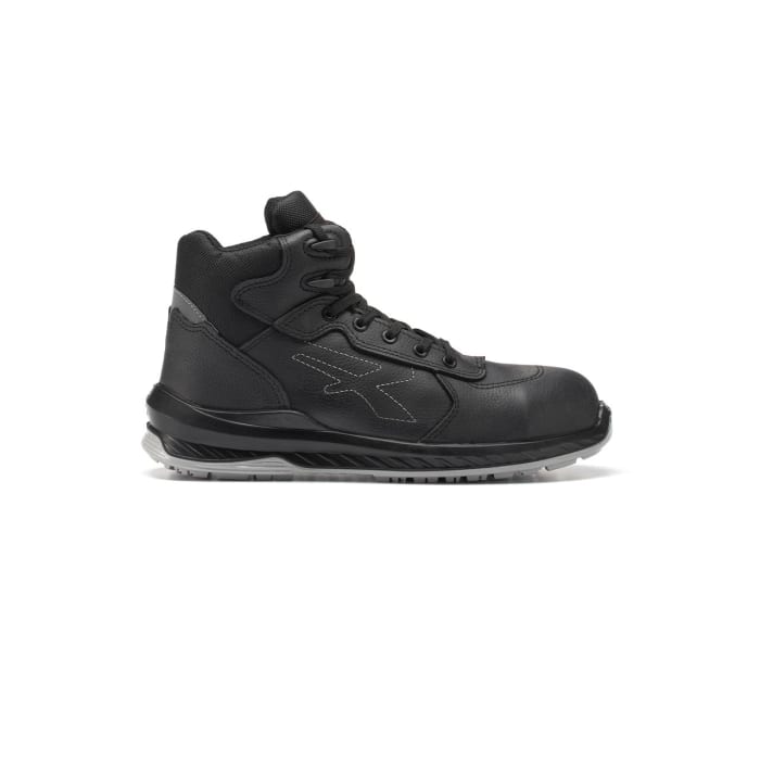 UPower RI1164 Black ESD Safe Composite Toe Capped Unisex Safety Boots, UK 7, EU 41