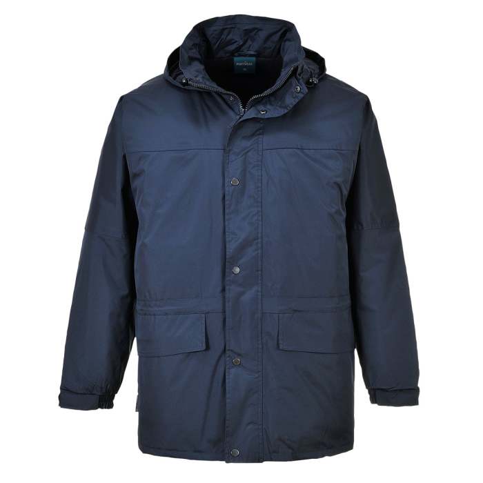 Portwest S523 Black/Green/White/Yellow, Warm, Waterproof Winter Jacket, L
