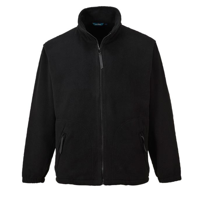 Portwest Black Fleece Jacket