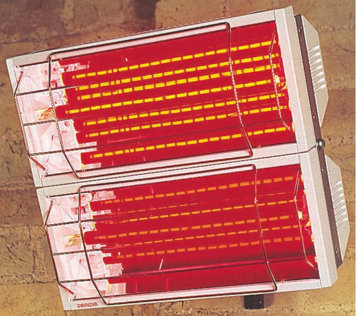 Redring 4.5kW Infrared Infrared Heater, Wall Mounted