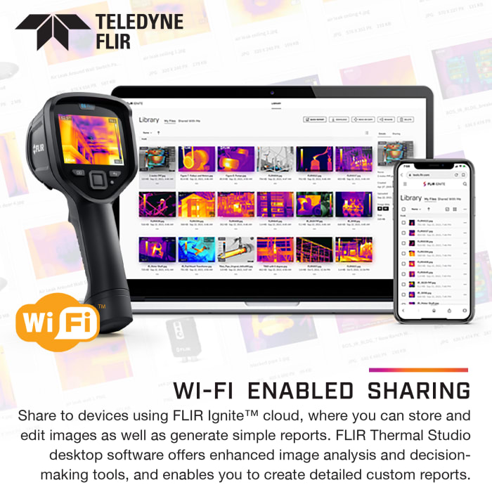 FLIR E6 Pro FLIR FLIR E6 Pro Thermal Imaging Camera with WiFi