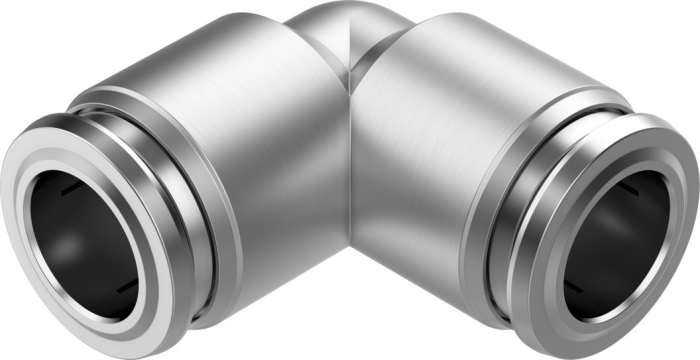 Festo NPQR Series Elbow Fitting, Tube 12 to 12 mm, Tube-to-Tube Connection Style, 8085713