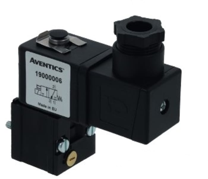 EMERSON ? ASCO Solenoid Valve 19090017, 3 port(s) , NC